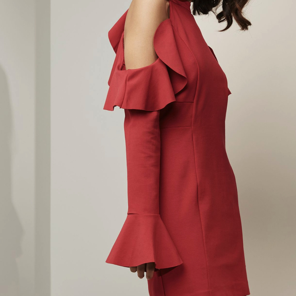 NWT FREE PEOPLE SWEET TALK RASPBERRY DRESS